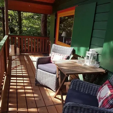 Ferienwohnung Berghuette Fuldablick Guxhagen Exterior foto